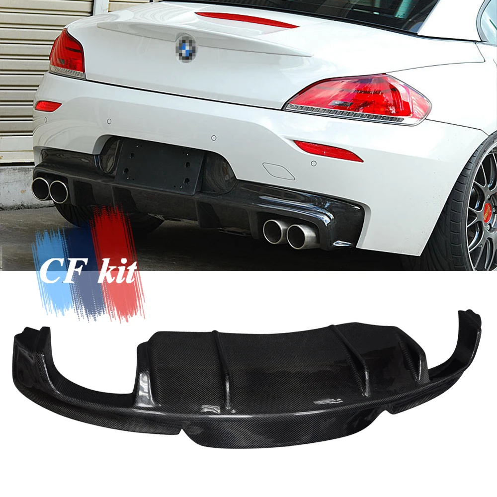 CF комплект углеродного волокна MT задний диффузор для BMW Z4 E89 бампер M tech