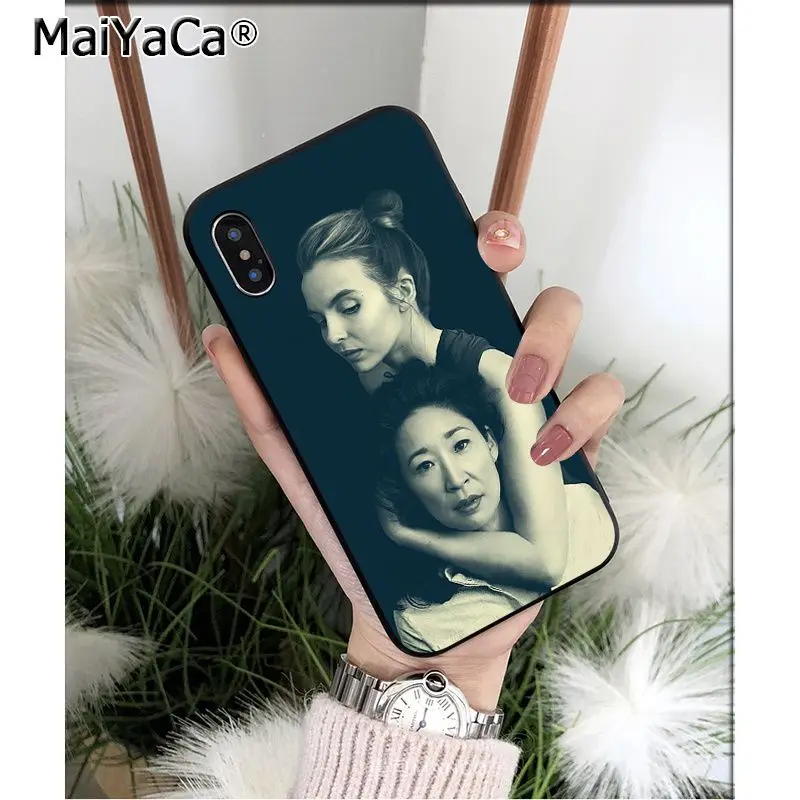 Мягкий чехол MaiYaCa Killing Eve из ТПУ высокого качества для Apple iPhone 8 7 6 6S Plus X XS MAX 5 5S SE XR 11