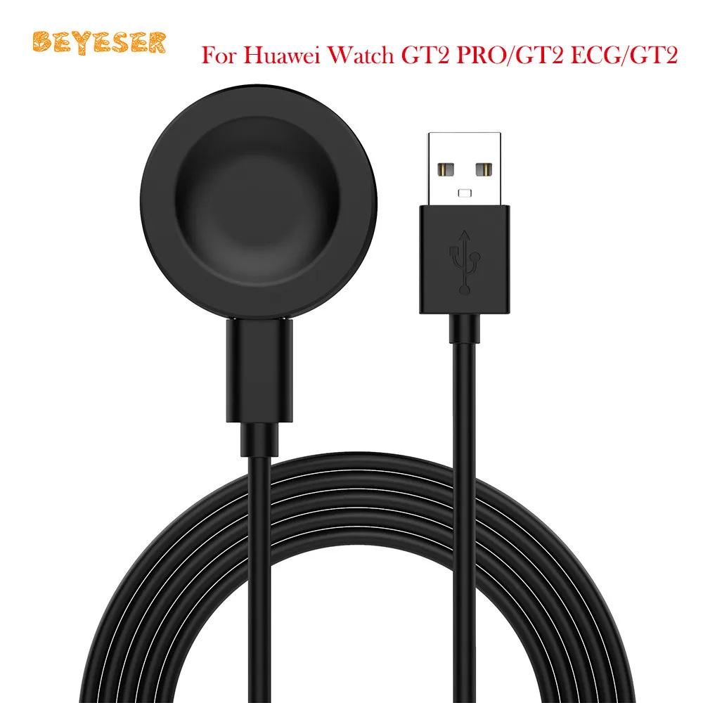 

Durable 2 Colors USB Wireless Charger Fast Charger For Huawei Watch GT2 PRO/GT2 ECG/GT2 Dock Smart Cable Cradle Base Accessories