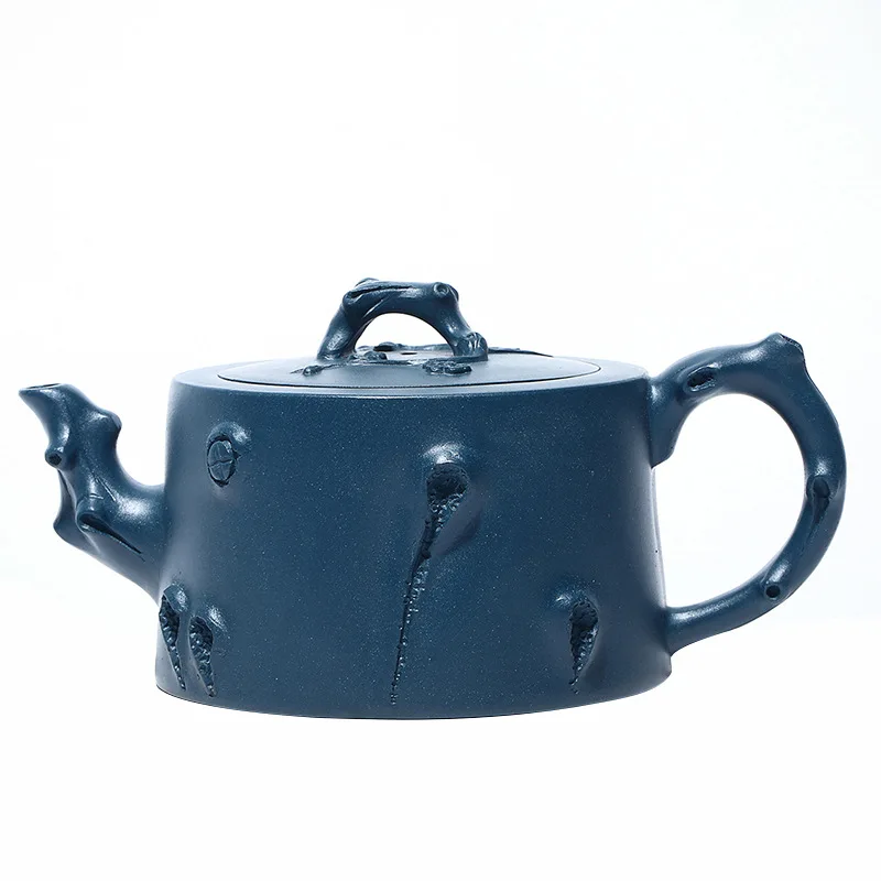 

Yixing purple clay teapot master handmade Tianqing clay plum pile teapot large capacity teapot special flower tea set