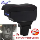 Подлокотник из кобальта для Chevrolet, подлокотник из кобальта для автомобиля, центральный подлокотник консоли, детали интерьера, аксессуары с USB