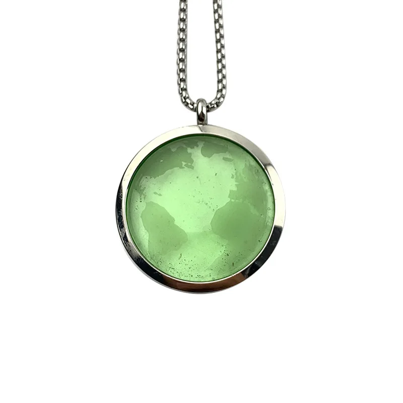 

Bioglass Chi Pendant Glass Earth Energy Anion Necklace Anti Fatigue Beauty Care Delay Aging Enhance Immunity Promote Metabolism