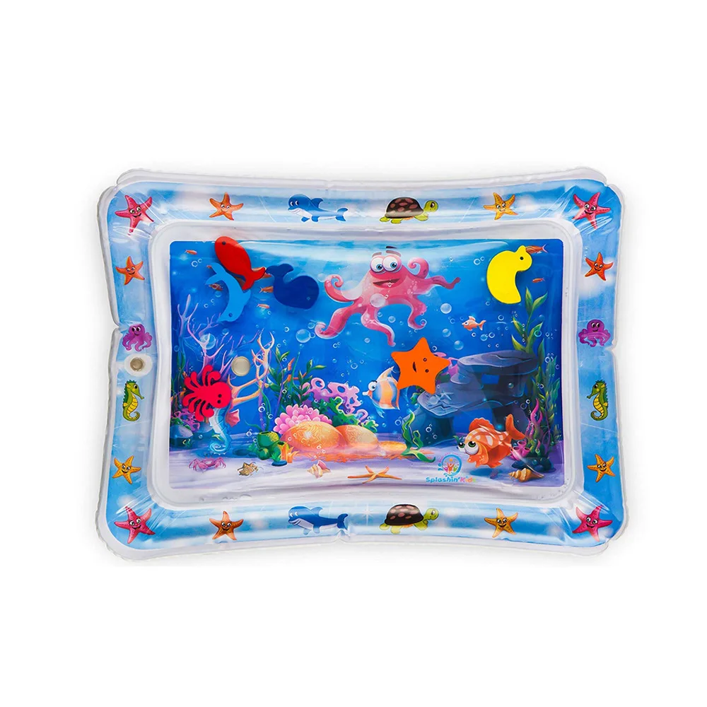 Летняя игрушка, водный игровой коврик, надувной, утолщенный, ПВХ, для младенцев, животик, время, игровой коврик для малышей, для занятий спортом, водный коврик, поддержка, Прямая поставка - Цвет: L