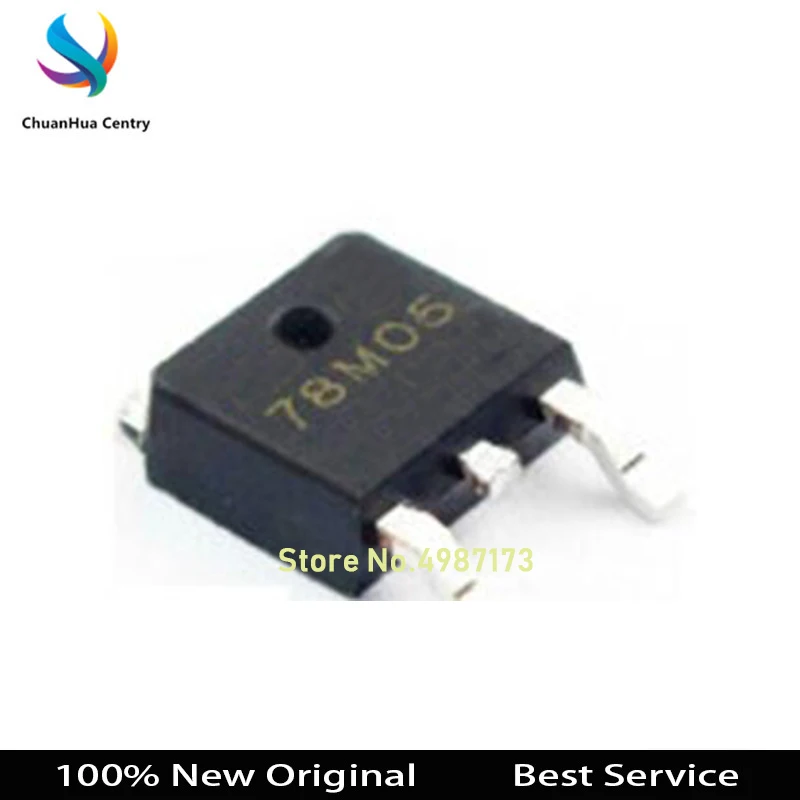 20 шт./лот L78M05CDT TO252 100% новая Оригинальная искусственная кожа