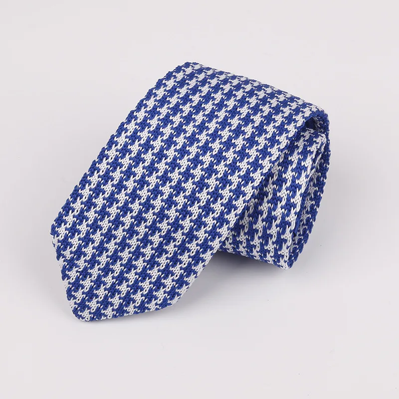 

Linbaiway 6cm Korean Style Knitted Necktie Fashion Narrow Kniiting Necktie for Men Wedding Dress Yellow Neck Tie Custom Logo
