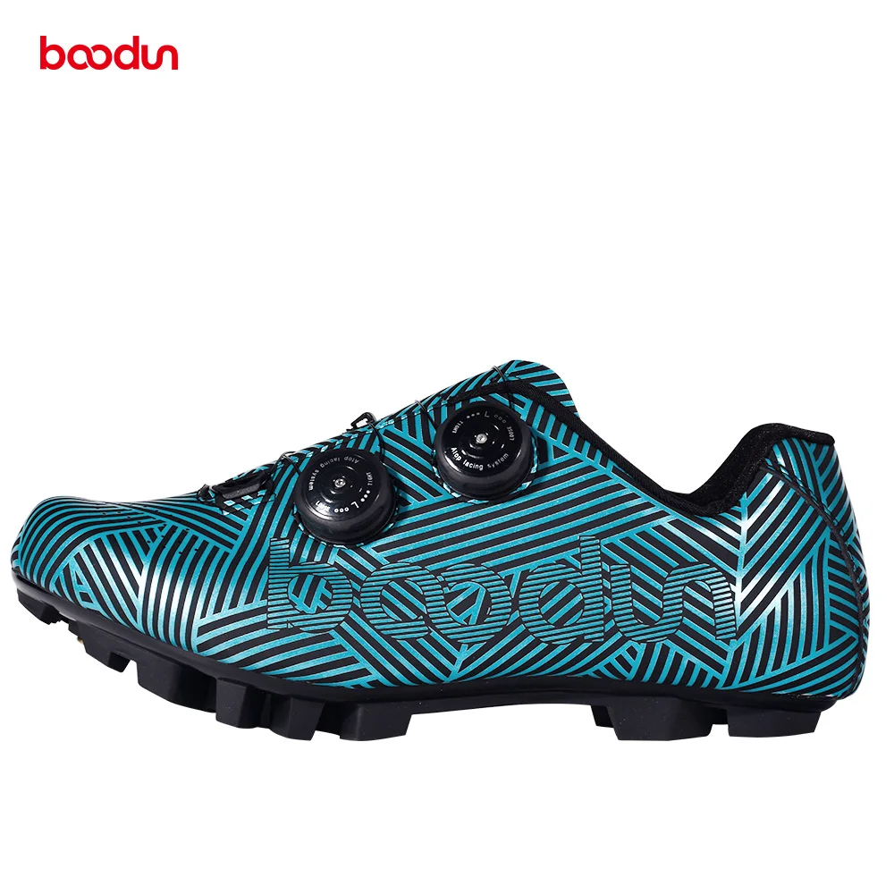 Boodun углерод Сверхлегкий Обувь для езды на велосипеде самоблокирующийся гоночный