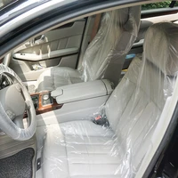 100pcs disposable plastic car seat covers repair service and vehicle maintenance