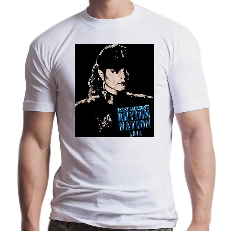 

New Janet Jackson Rhythm Nation T-Shirt Tee Men Women Size S- 4XL P1115(1)