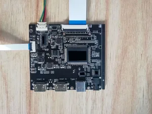 Новая ультратонкая Однопроводная портативная плата драйвера дисплея с разъемом Type-c и двумя мини-HDMI экран набор экранов