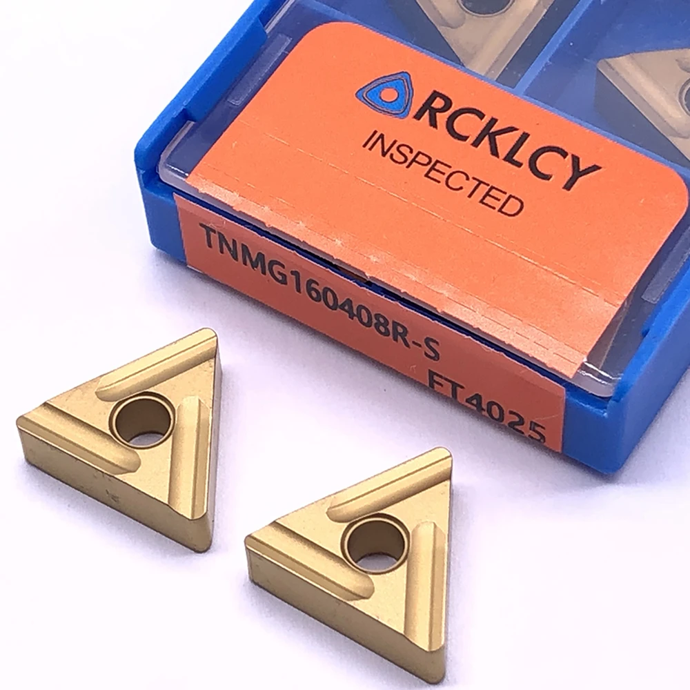 10 шт. TNMG160408 R S внешние токарные инструменты вставки твердосплавные токарный