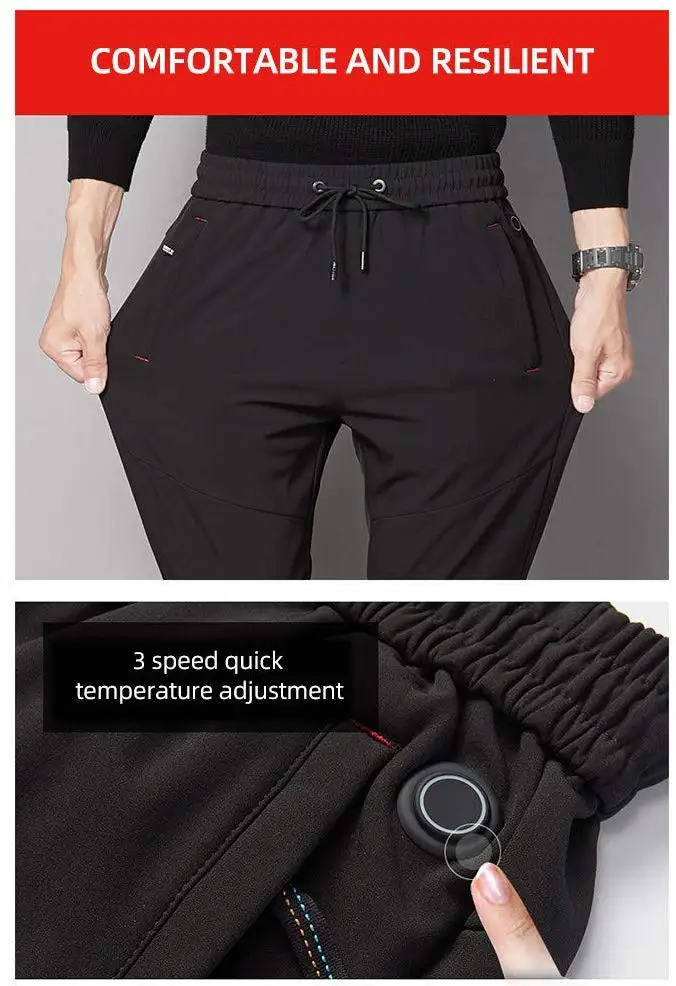 Электрические Подогреваемые штаны мужские зимние Graphene настраиваемый