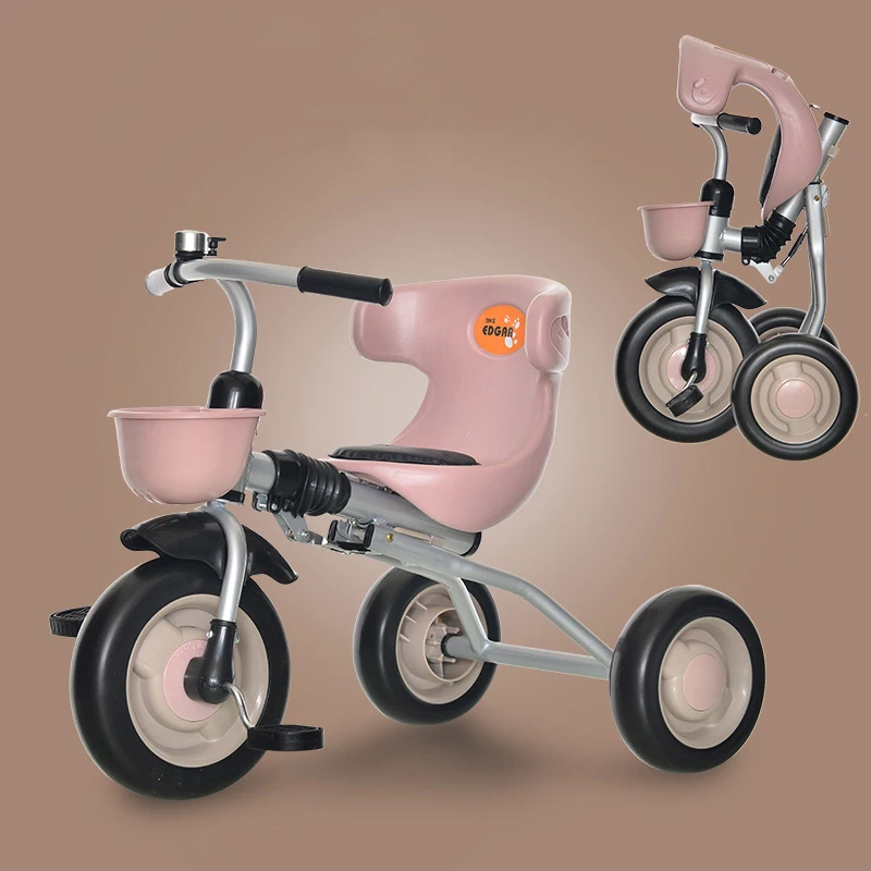 Baby Bicycle Foldable Children s Tricycle 1-3 Years Old Baby Bicycle Stroller Toddler Tricycle  Kids Bike  3 Wheel Bicycle