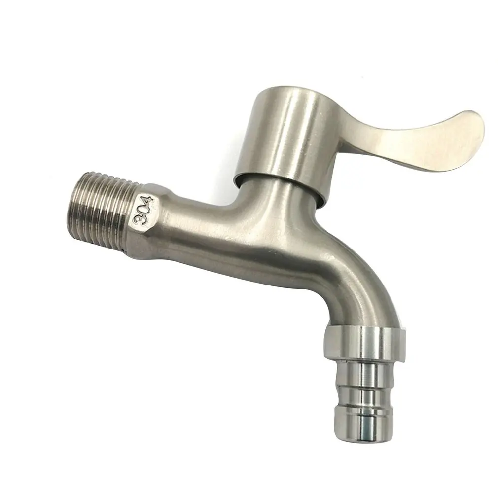 

Wall Mount Washing Machine Faucet Stainless Steel Laundry Bathroom Bibcock Garden Faucet Washing Machine Tap Balcony Water Tap