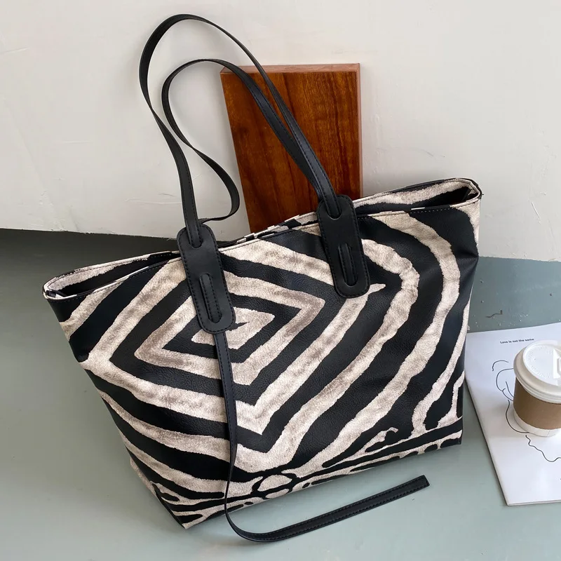 S.IKRR вместительные сумки через плечо из искусственной кожи женские леопардовые