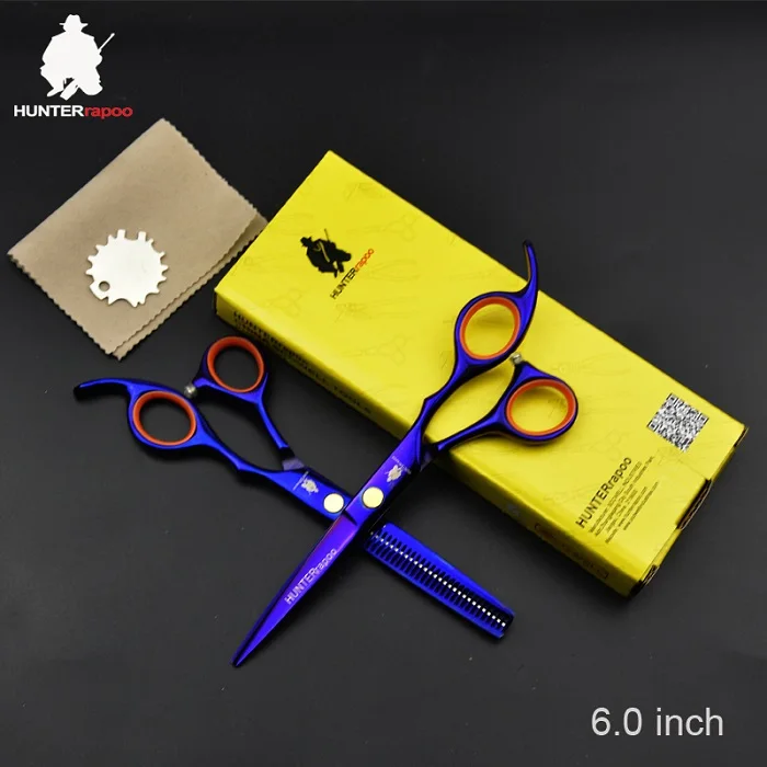 Скидка 30% 6 дюймов набор ножниц для стрижки волос HT9162 фиолетовые ножницы