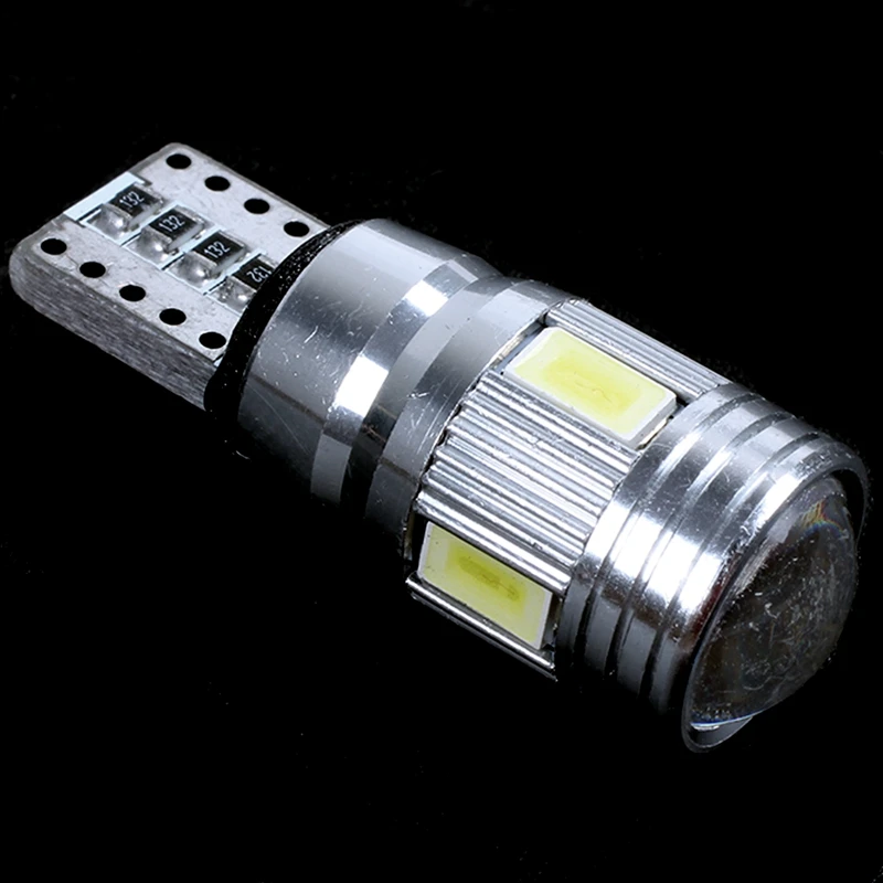 

4 x T10 Canbus W5W 5630 6SMD Auto Vehicle LED Bulb Car Lamp 194 168 Pure White (6000-6500k) 12V
