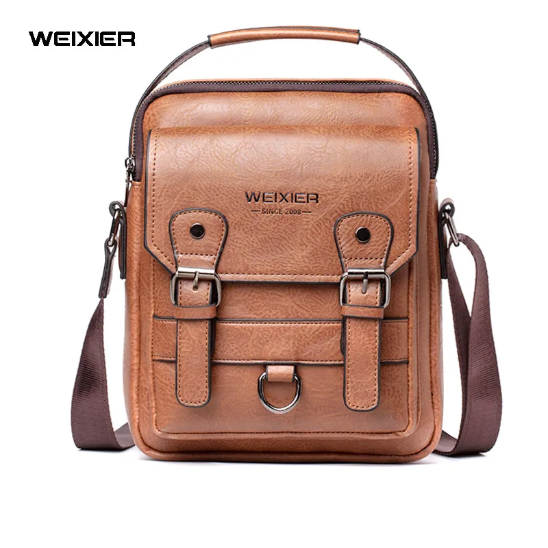 Повседневная сумка на плечо для мужчин мягкие вместительные мужские сумочки из