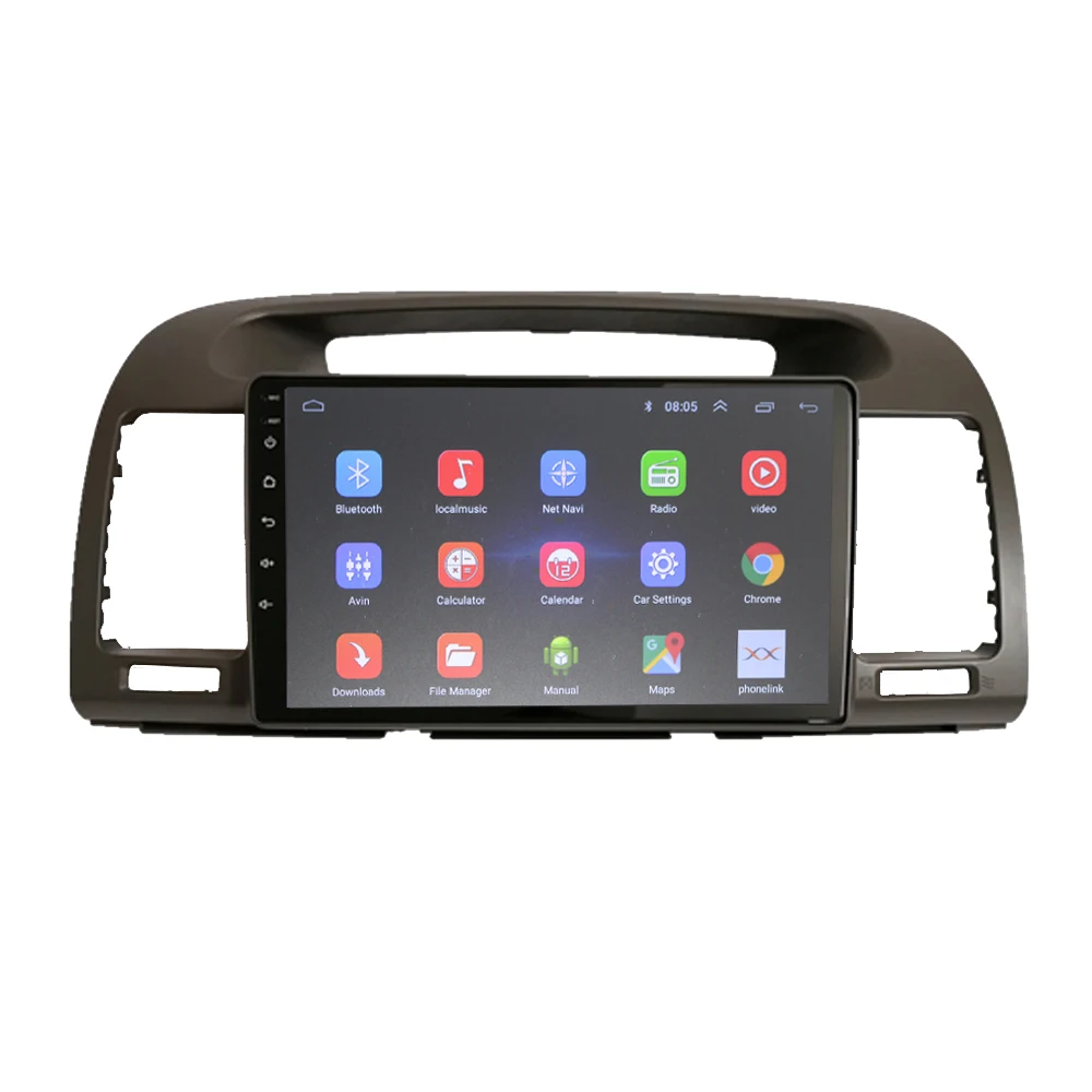 Автомагнитола с Android 9 1 4G Wi Fi 2 din для Toyota Camry 2002 2006 dvd плеер автомагнитола 2G