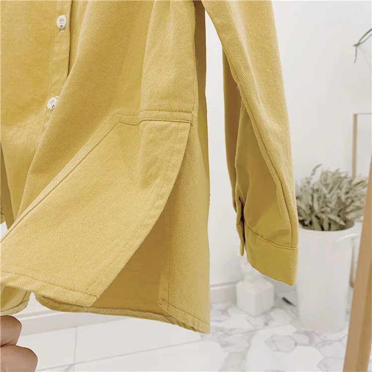 Весенние однотонные повседневные рубашки для мамы и дочки одинаковые наряды