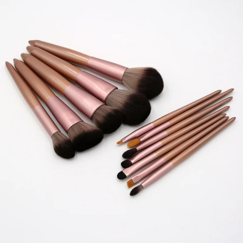 

Professional Makeup Artist High Quality 12 Makeup Brush Set Eyeshadow Palette Beauty Tools Microcrystalline Silk Makeup Bristles