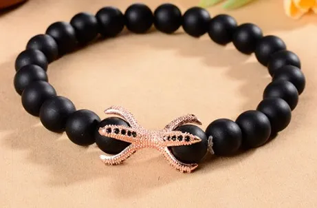 8 мм веревка микро проложить cz Циркон восемь когтей рейки Будда молитва Йога браслет fdg3 регулируемый макраме