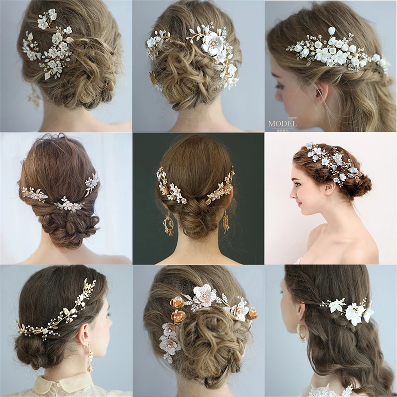 Хрустальный свадебный головной убор Tiaras de Noiva ручной работы цветочный ювелирный