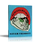 HD Печать холст Картина маслом домашний декор настенная живопись на холсте всегда Голодные никогда не пить холст стены Художественная печать на холсте