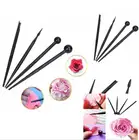 4 шт.компл. ручка для вырезания торта, инструменты для моделирования цветов, инструменты для украшения торта мастикой, инструменты для выпечки, печенье, формы для торта