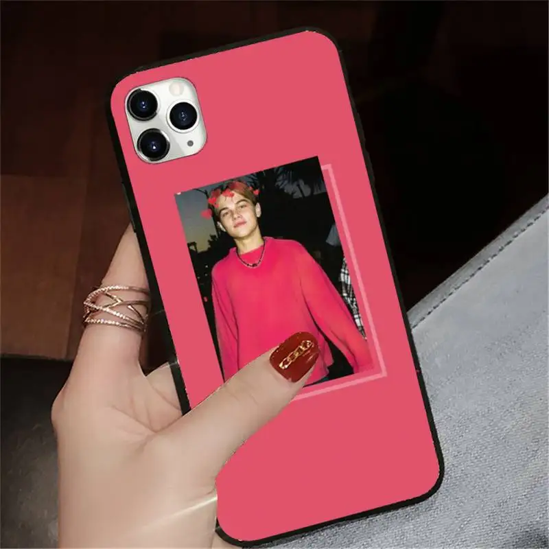 

Leonardo DiCaprio American actors Phone Case for iPhone 11 12 pro XS MAX 8 7 6 6S Plus X 5S SE 2020 XR mini
