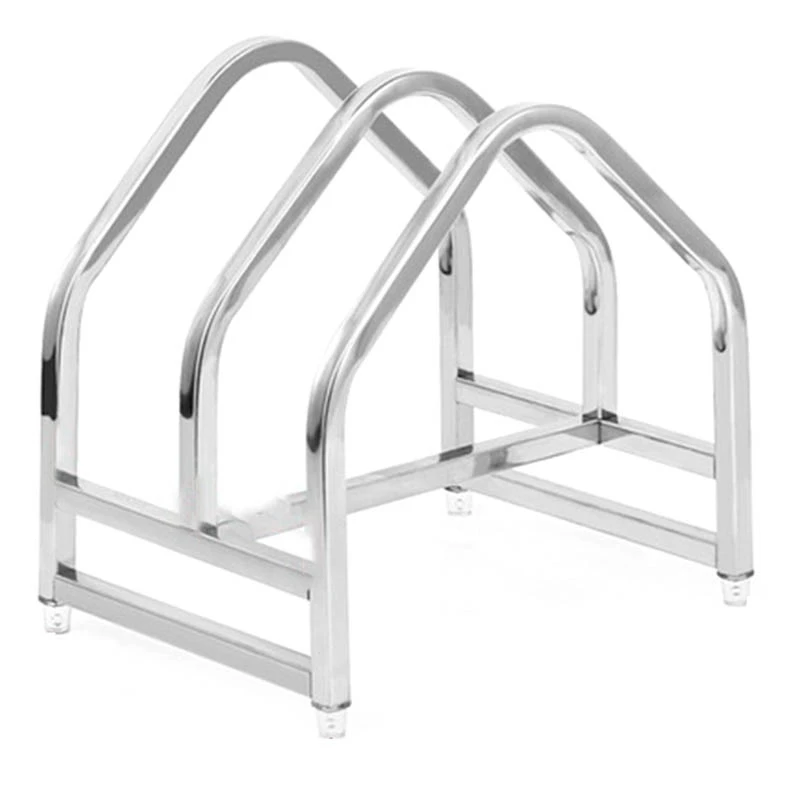 

Big deal Thickened 304 Stainless Steel Double-Layer Cutting Board Rack Chopping Board Rack Kitchen Shelf