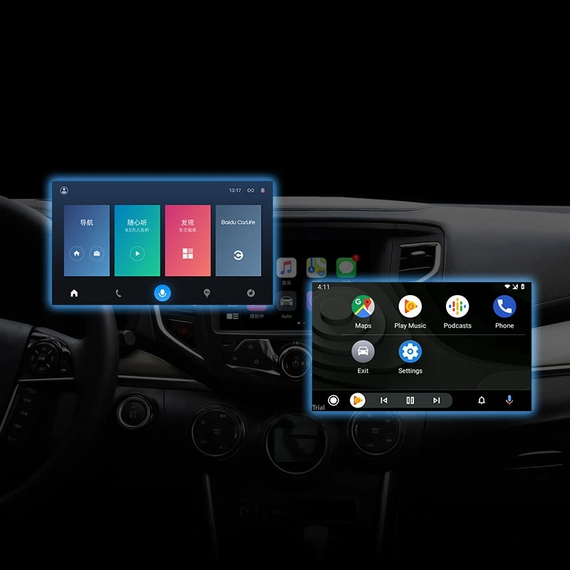 Carplay беспроводной USB портативный навигационный плеер Plug Play Auto Smart Link Mini с Android авто