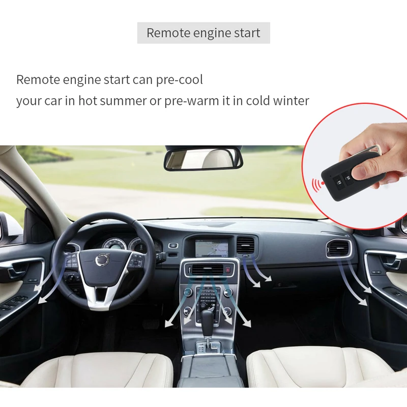 EASYGUARD дистанционный стартовый комплект для Lexus совместимый с CANBUS Plug And Play только