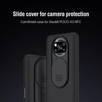 nillkin for xiaomi poco x3 nfc camshield camera slide protect cover phone case lens protective case for xiaomi poco x3 nfc