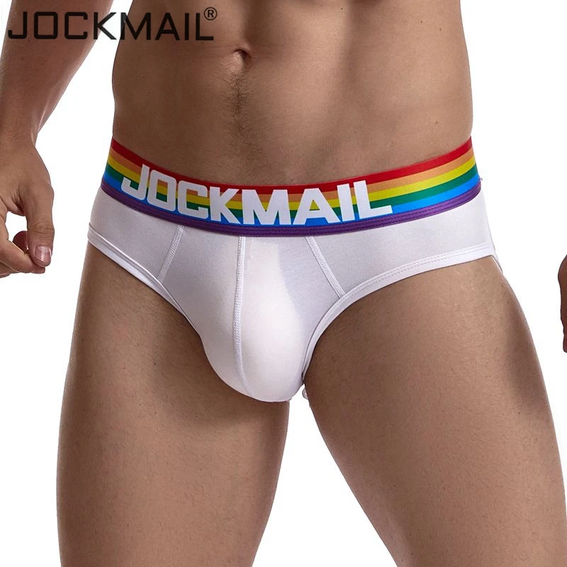 Трусы брифы JOCKMAIL мужские хлопковые дышащие удобные трусы шорты нижнее белье для