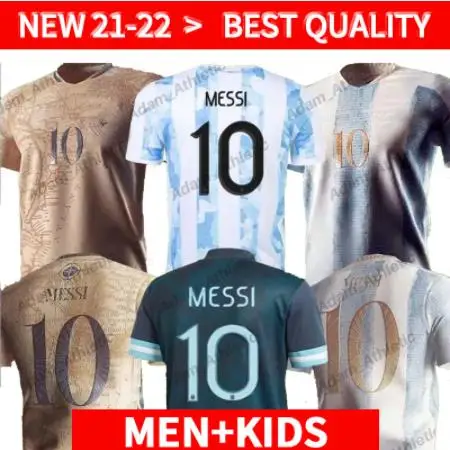 Аргентина футбол Джерси 2021 домашний Кубок по футболу 20 21 Месси DYBALA Aguero LO CELSO Martinez