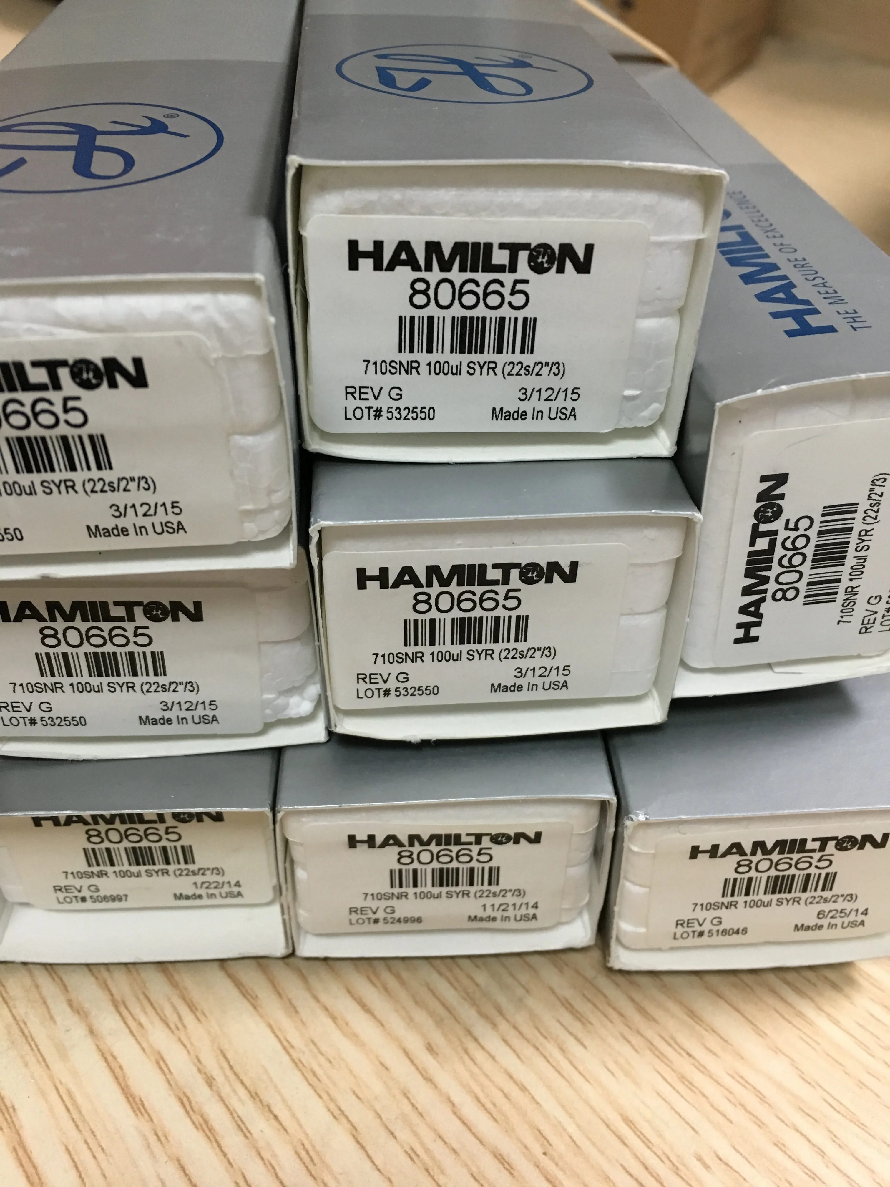 Hamilton 80665 Hamilton 100ul