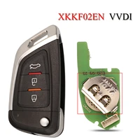 xhorse jingyuqin universal remote car key with 3 buttons for vvdi key toolvvdi2 xkkf02en