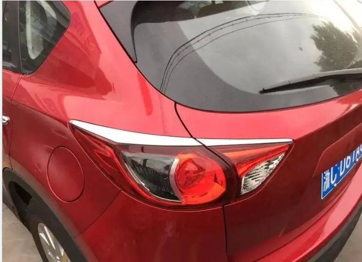 Автомобильный Стайлинг хромированный задний фонарь Крышка лампы отделка полосы