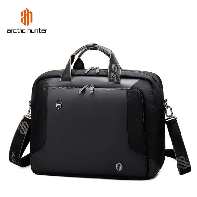 Men's Briefcase 15.6 Inch Computer Bag for Men Office Business Travel Laptop Messenger Bags Man Handbags Large Capacity Pocket