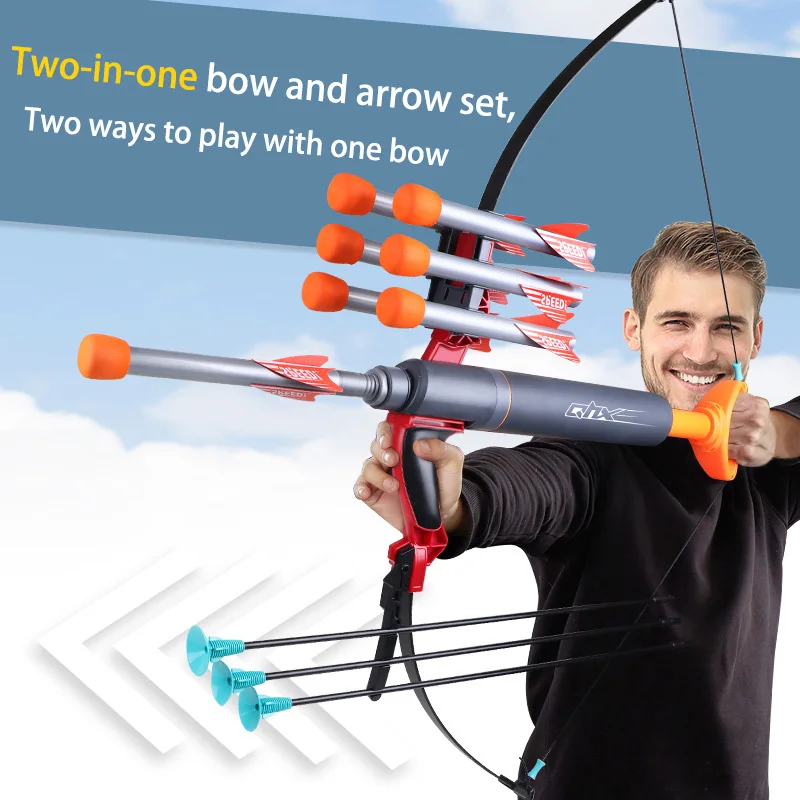 

Children's Shooting Simulation Bow and Arrow Toy Set Shooting Sports Parent-child Interaction Indoor & Outdoor Sports