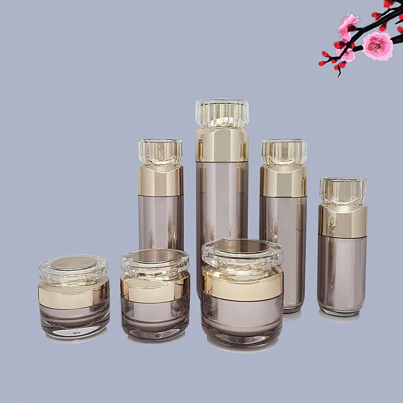 Оптовая продажа пустые банки для крема лица косметические бутылки с