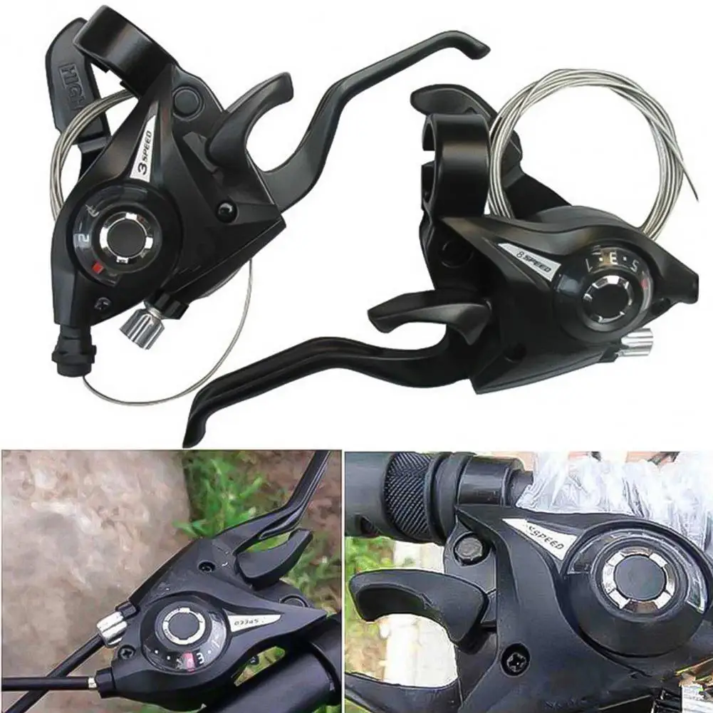 

EF51-7 Thumb Shifter Trigger Handle 3x8 Speed Aluminum Alloy Ergonomic Speed Shifter for Mountain Bike Speed Shifter