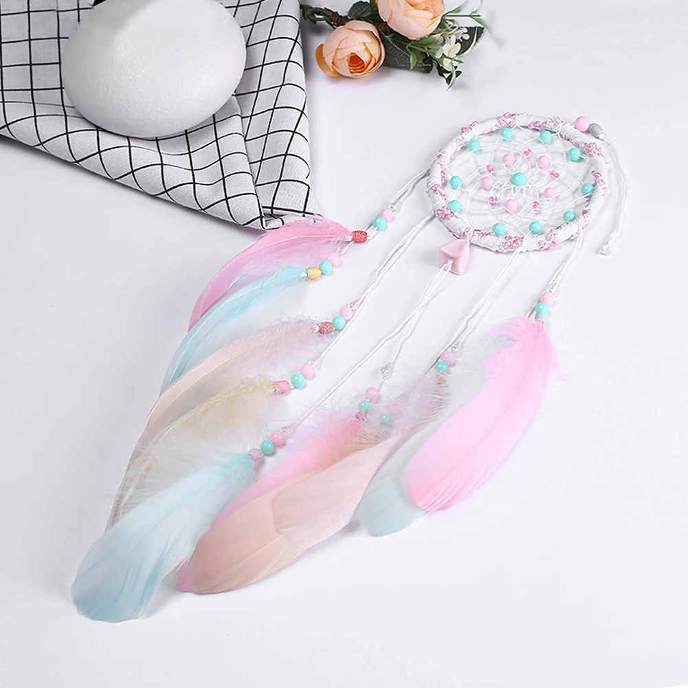 Художественная подвеска в сетку свадебное украшение из перьев виде кистей для