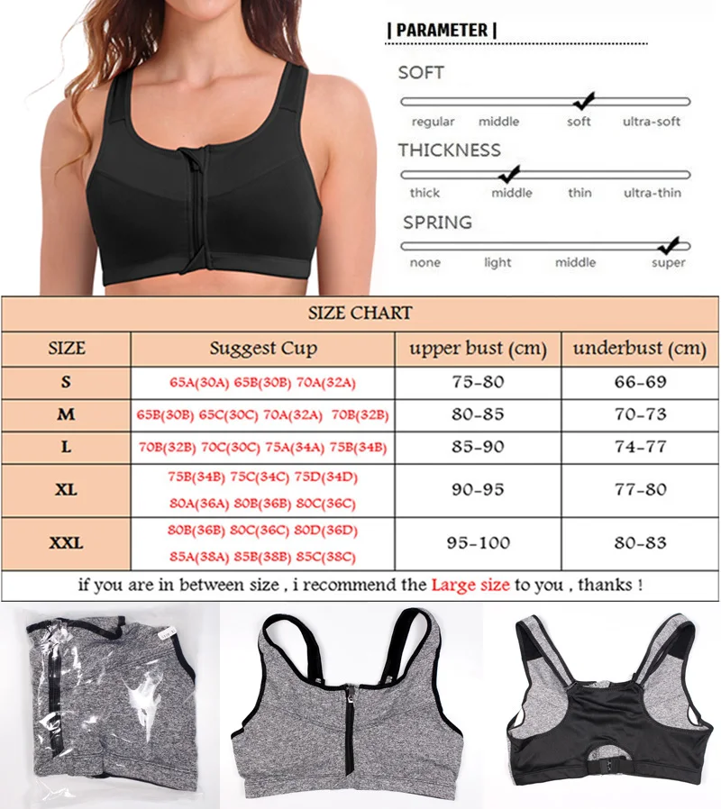 

Sports Bras Hot Women Zipper Push Up Vest Underwear Shockproof Breathable Gym Fitness Athletic Running Yoga Sport Tops yoga bra