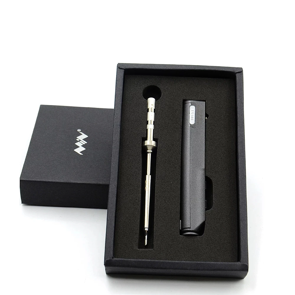 

Mini Portable 65W Programmable TS100 Electric Soldering Iron Digital LCD Educational Equipment Top Quality