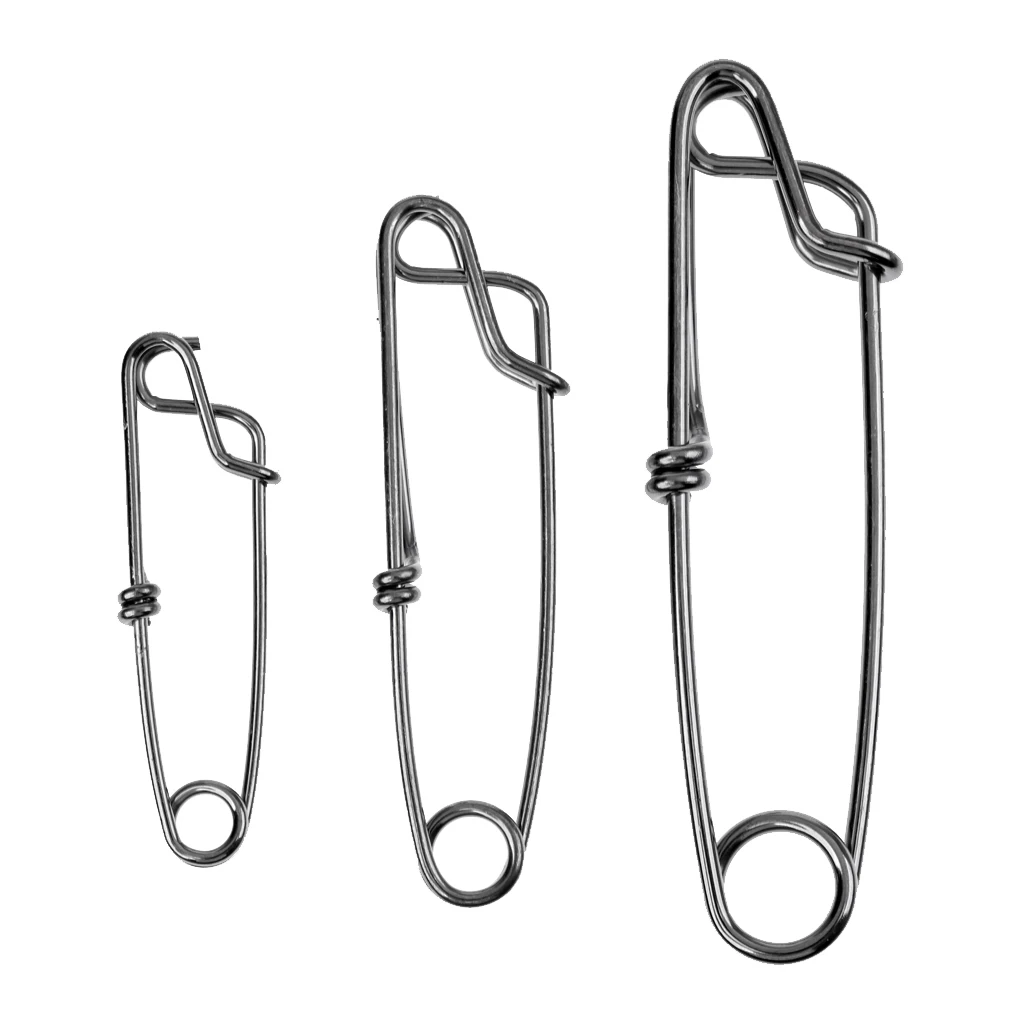 

10 Pieces Long Line Clips for Longline Fishing, Swimmers, Shark