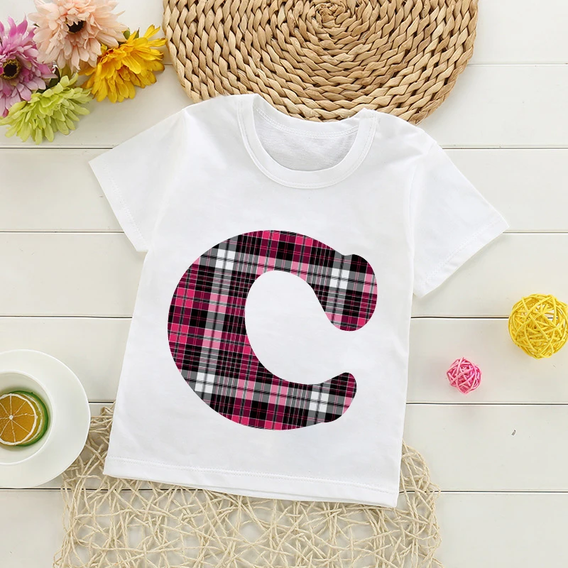 Футболка Летняя унисекс с надписью Алфавит круглым вырезом