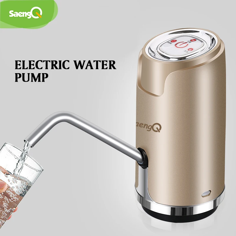 Электрический дозатор воды saengQ портативная бутылка для питьевой умный