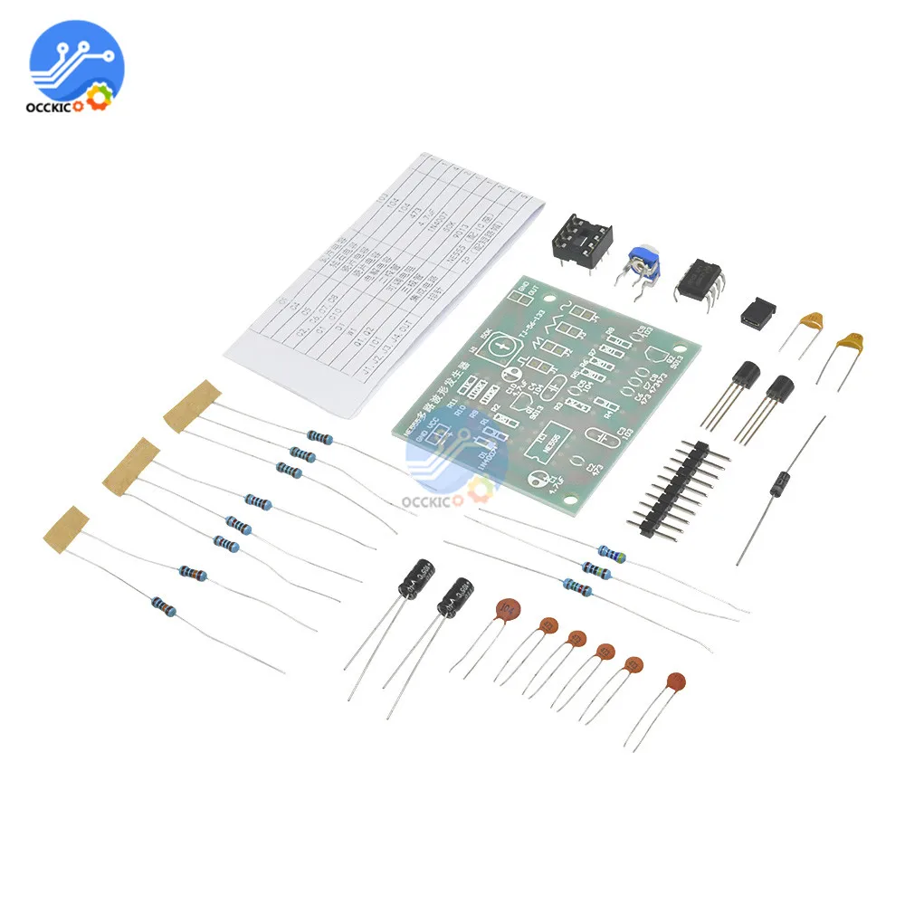 Генератор NE555 генератор импульсов с регулируемым сопротивлением и частотой