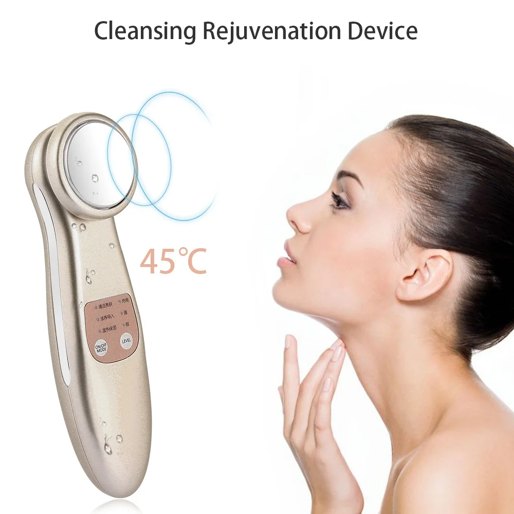 Мини массажер для омоложения и красоты подтягивающий Лифтер лица горячее сжатие
